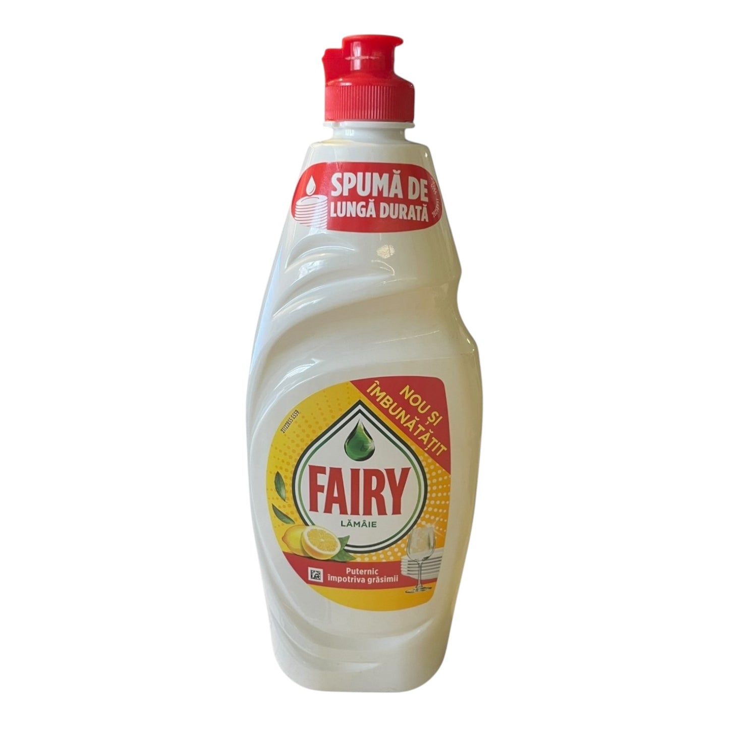 Detergent lichid de vase Fairy, 750ml, eficient împotriva grăsimii, curățare strălucitoare