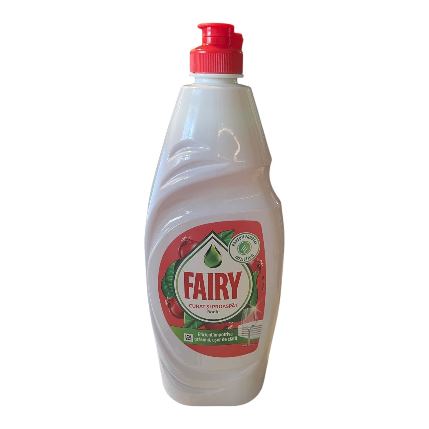 Detergent lichid de vase Fairy, 750ml, eficient împotriva grăsimii, curățare strălucitoare
