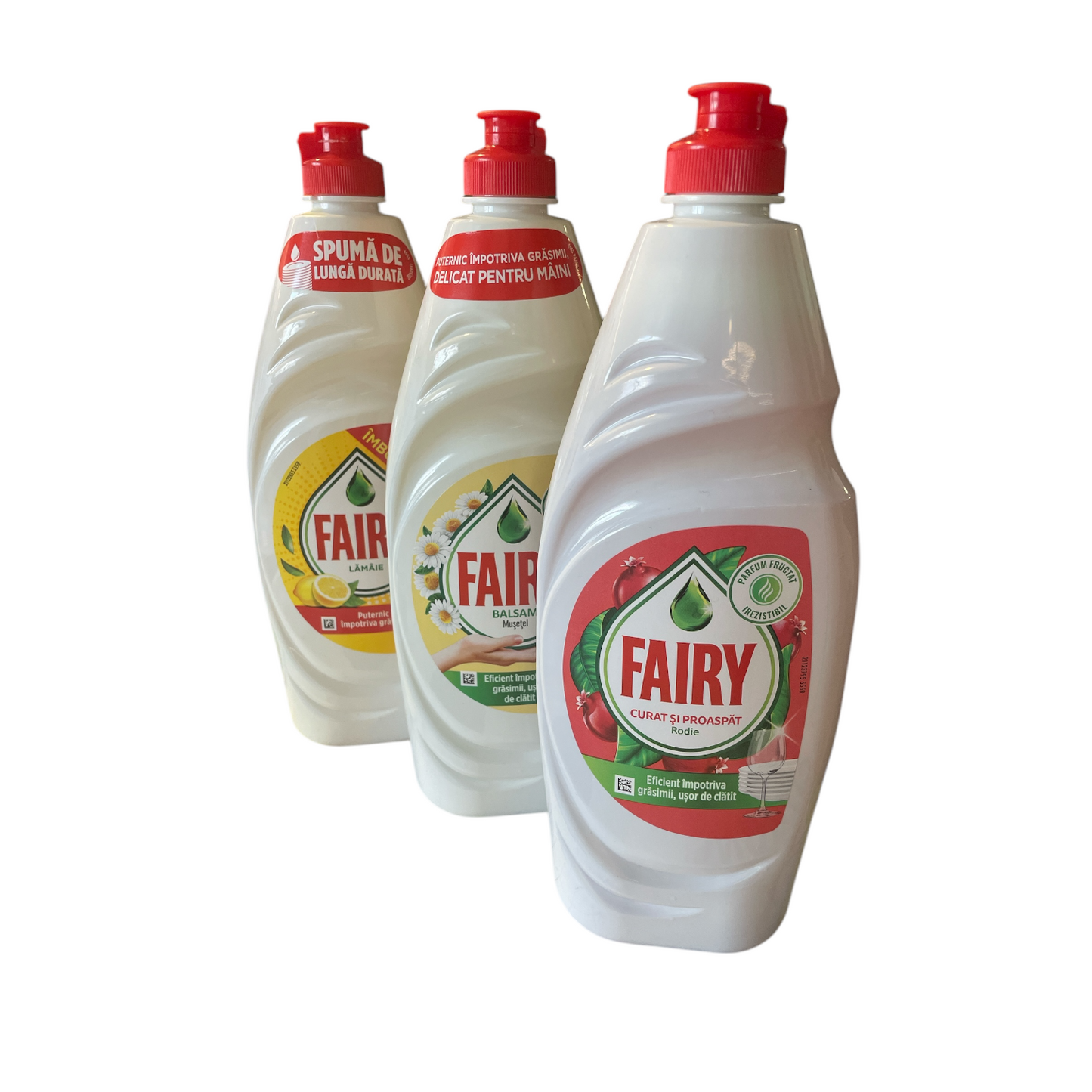 Detergent lichid de vase Fairy, 750ml, eficient împotriva grăsimii, curățare strălucitoare