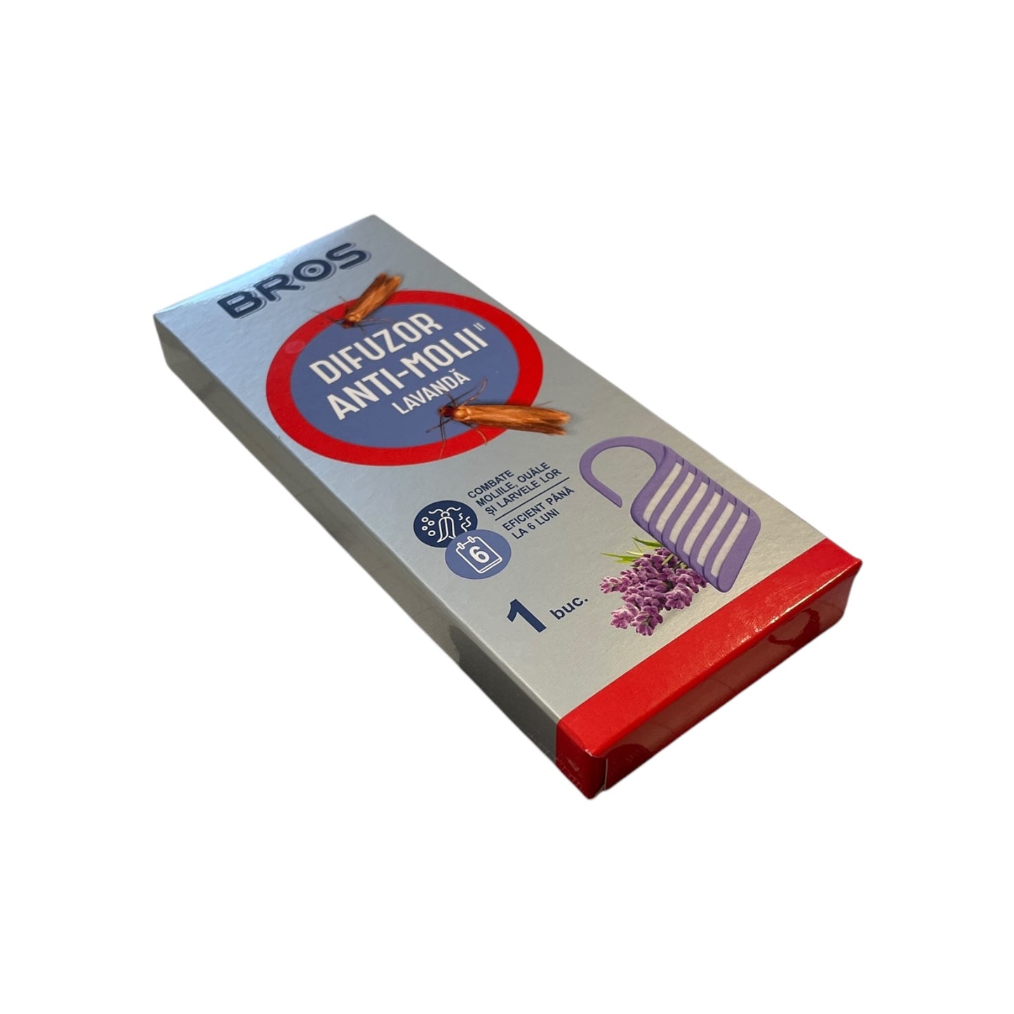 Difuzor anti-molii pentru haine, floare de lavandă, violet, protecție eficientă 🔳 590451728124