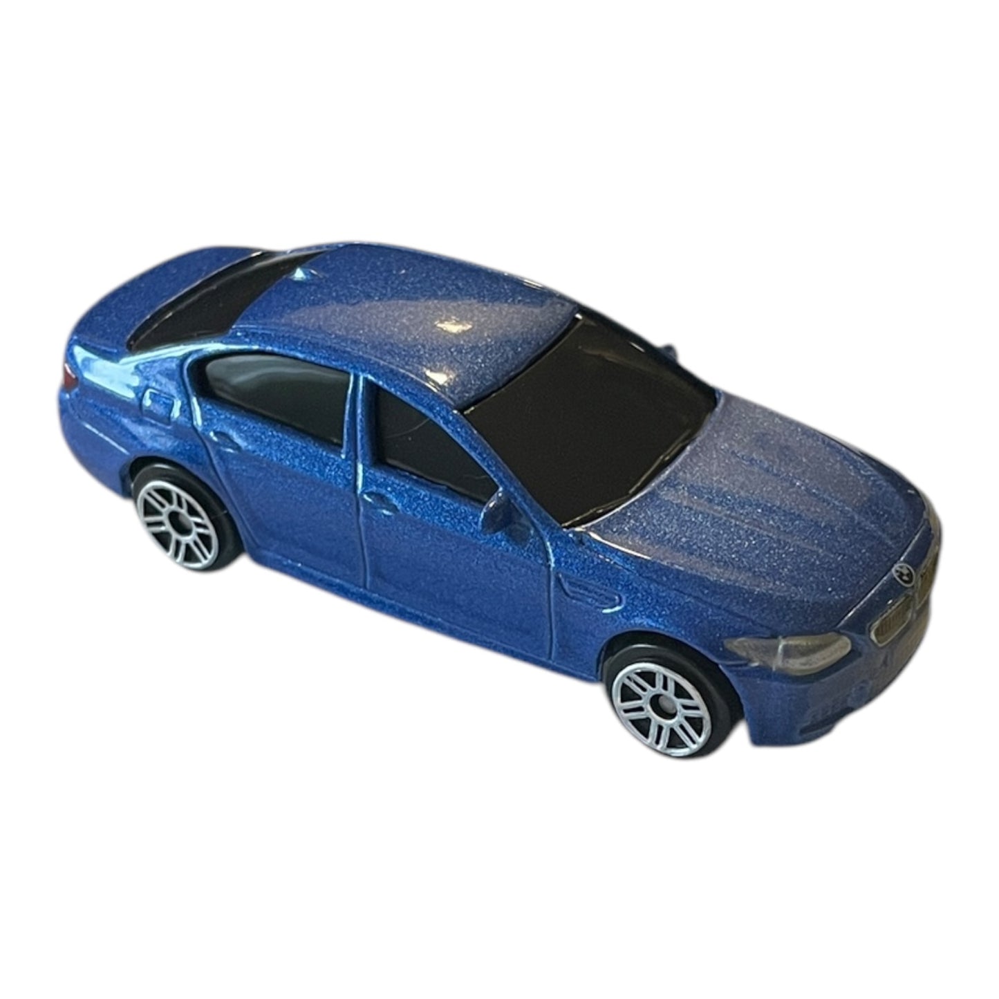 Model RMZ City BMW M5, Die Cast Collection, scara 1:64, culoare albastru 🔳0634474673387