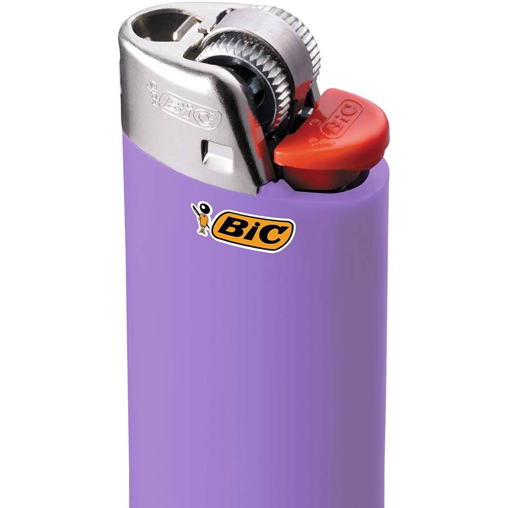 Bricheta Bic Maxi, mecanică, cu gaz și piatră, rezistentă și sigură 🔳 EAN 3086120600020