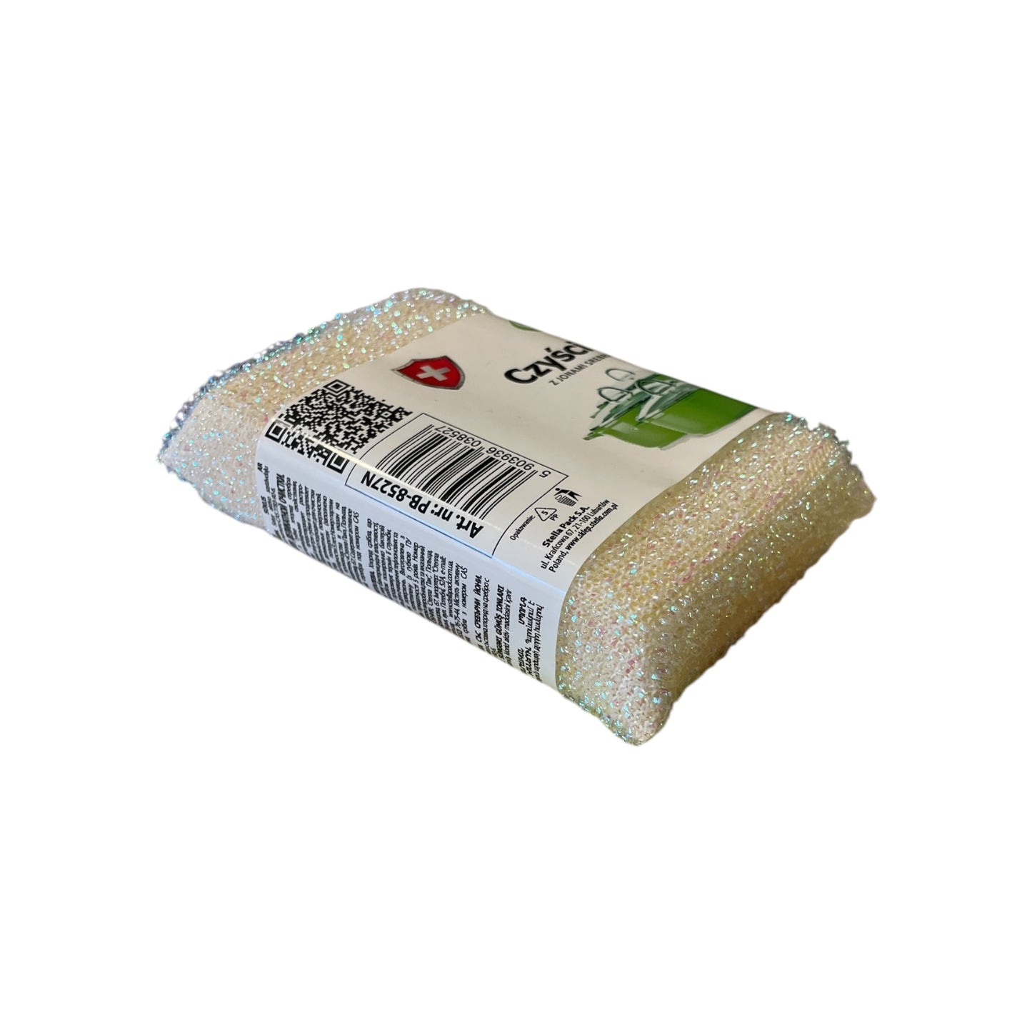Burete Stella pentru curățare teflon, antibacterian cu ioni de argint, multicolor 🔳 5903936038527