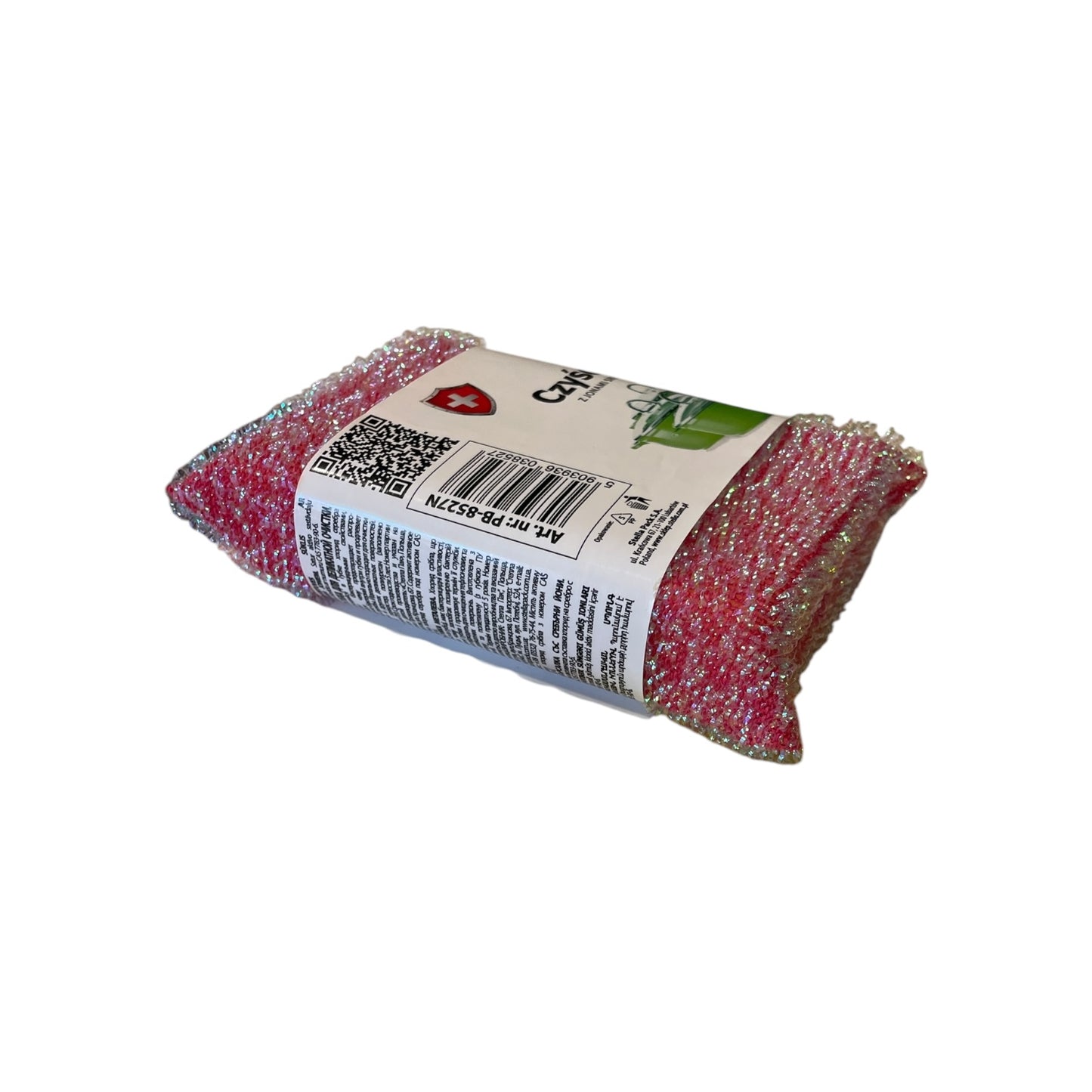 Burete Stella pentru curățare teflon, antibacterian cu ioni de argint, multicolor 🔳 5903936038527