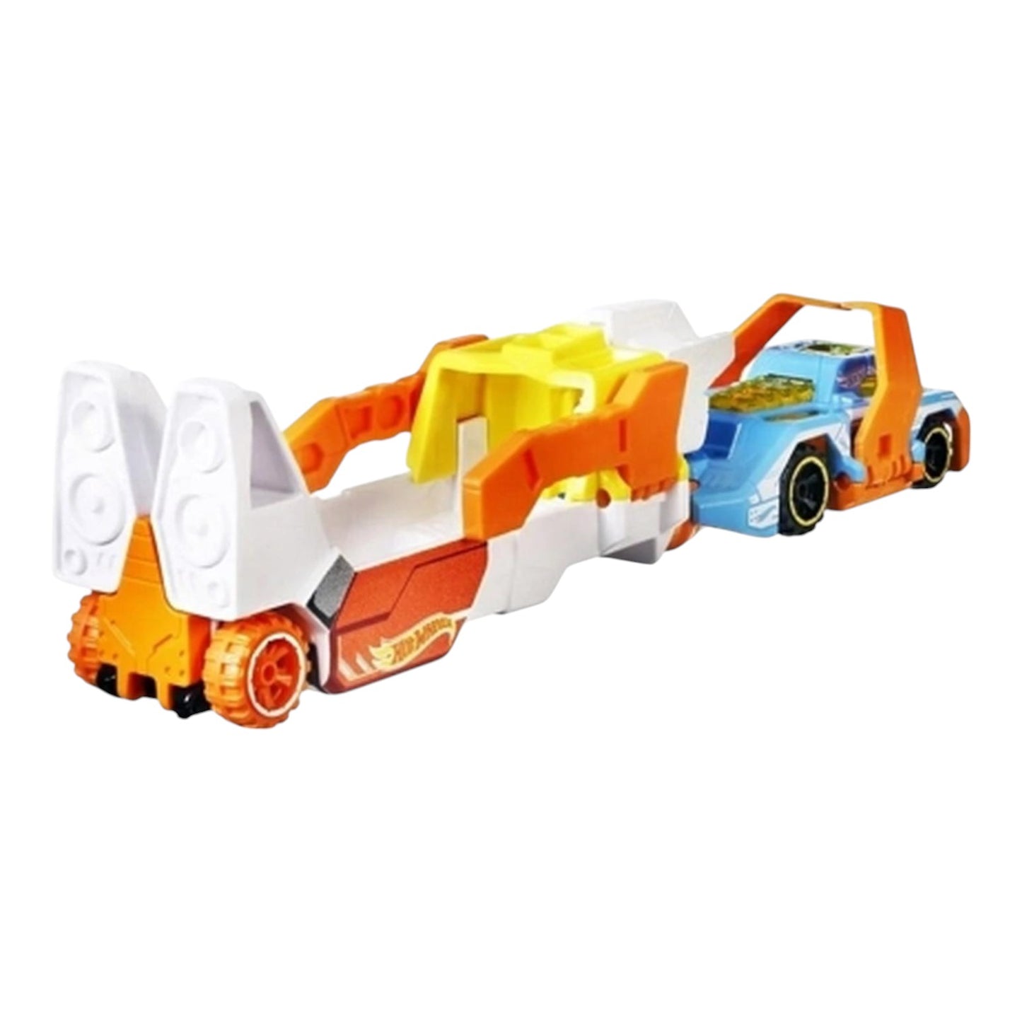 Set camion și mașină Hot Wheels Teration, GRV00, unic - EAN 0634474673356
