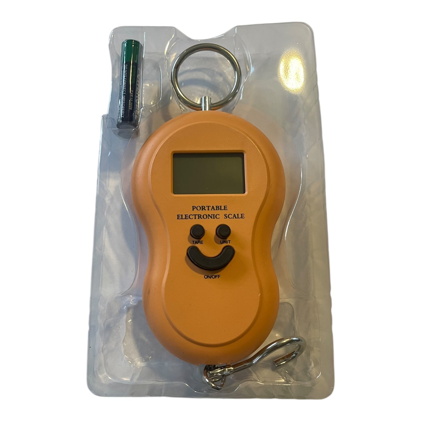 Cântar electronic 50kg, portabil, afișaj digital LCD, ergonomic 🔳 1110000008377