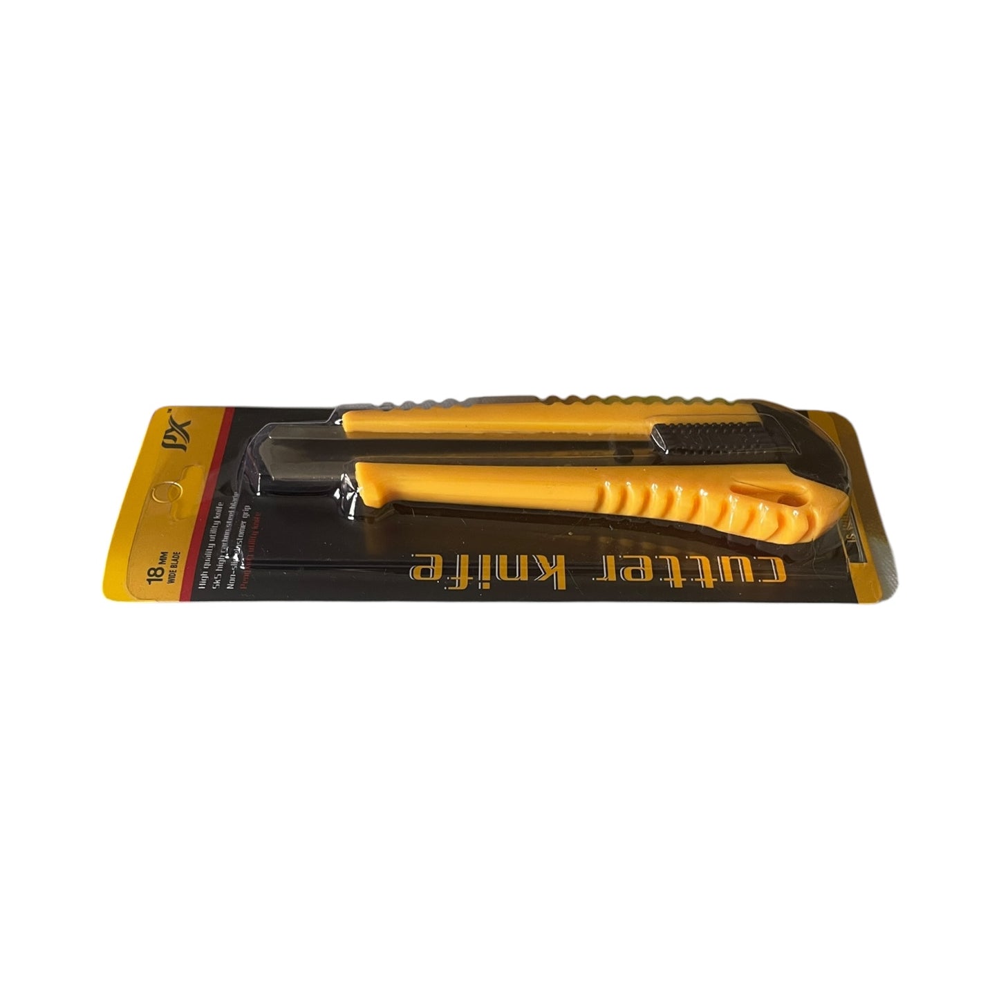 Cutter 18 mm cu lama otel, multicolor, versatil - EAN 6202308260023