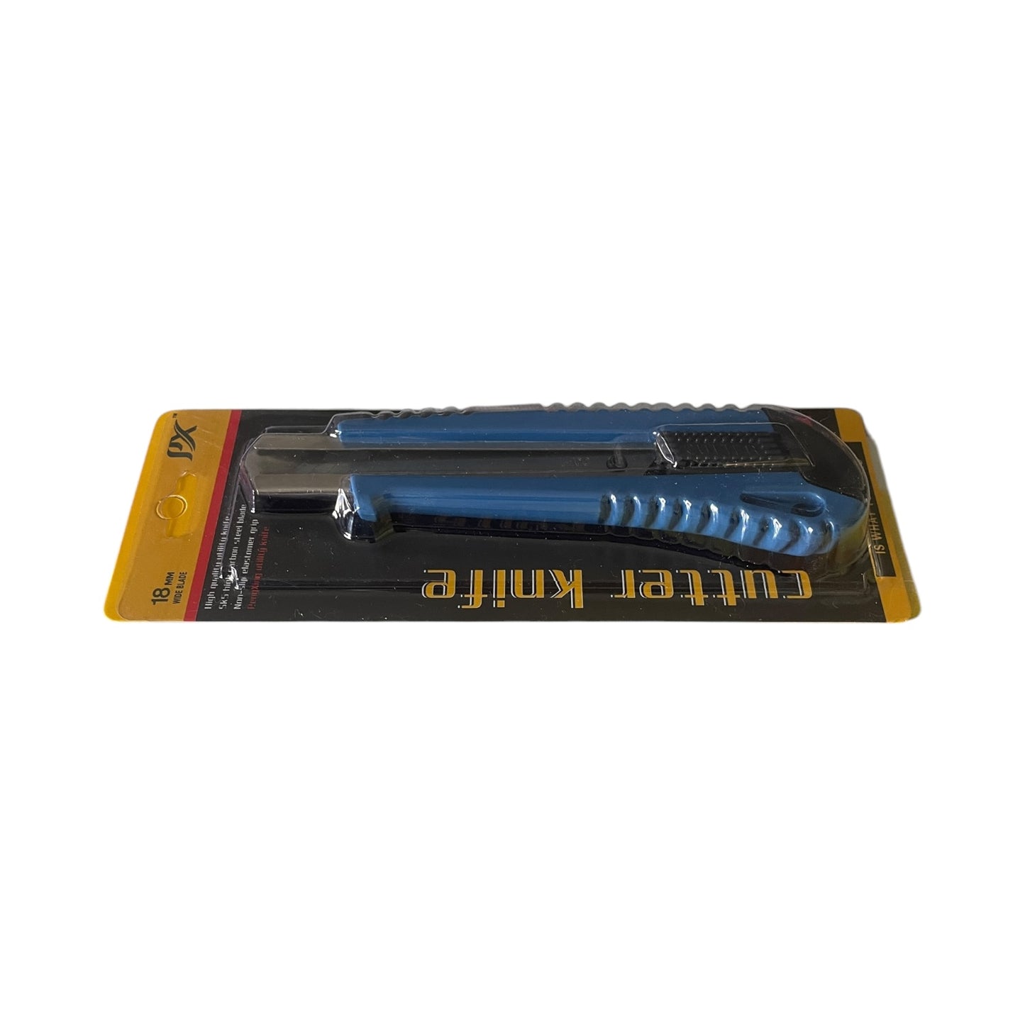 Cutter 18 mm cu lama otel, multicolor, versatil - EAN 6202308260023