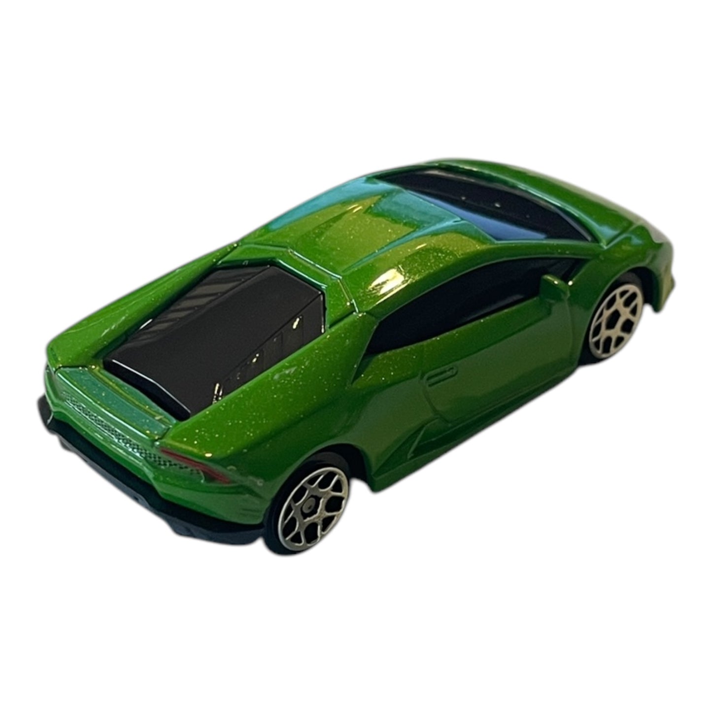 Model RMZ City Huracan Coupe, Die Cast Collection, scara 1:64, verde metalizat 🔳0634474673400