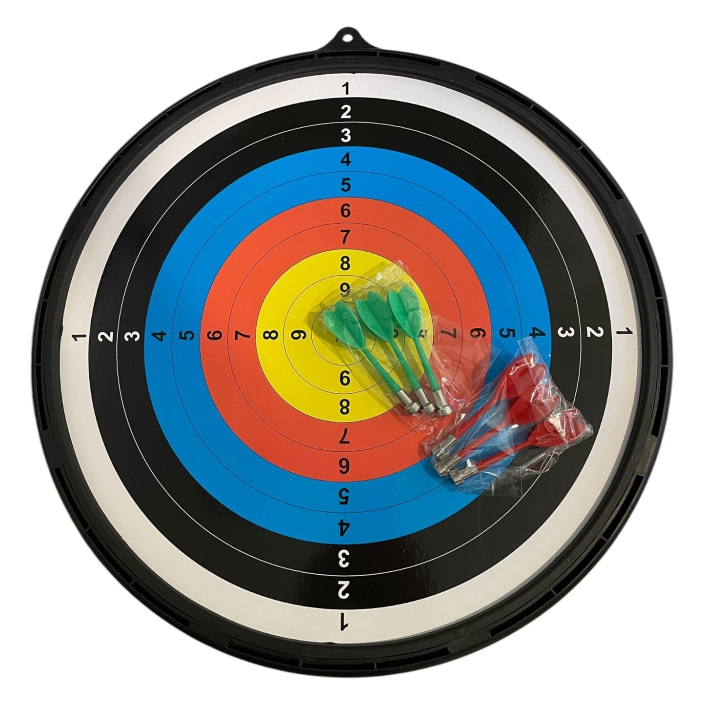 Joc darts, diametru 42 cm, 6 sageti incluse, rama plastic - EAN 785881623047