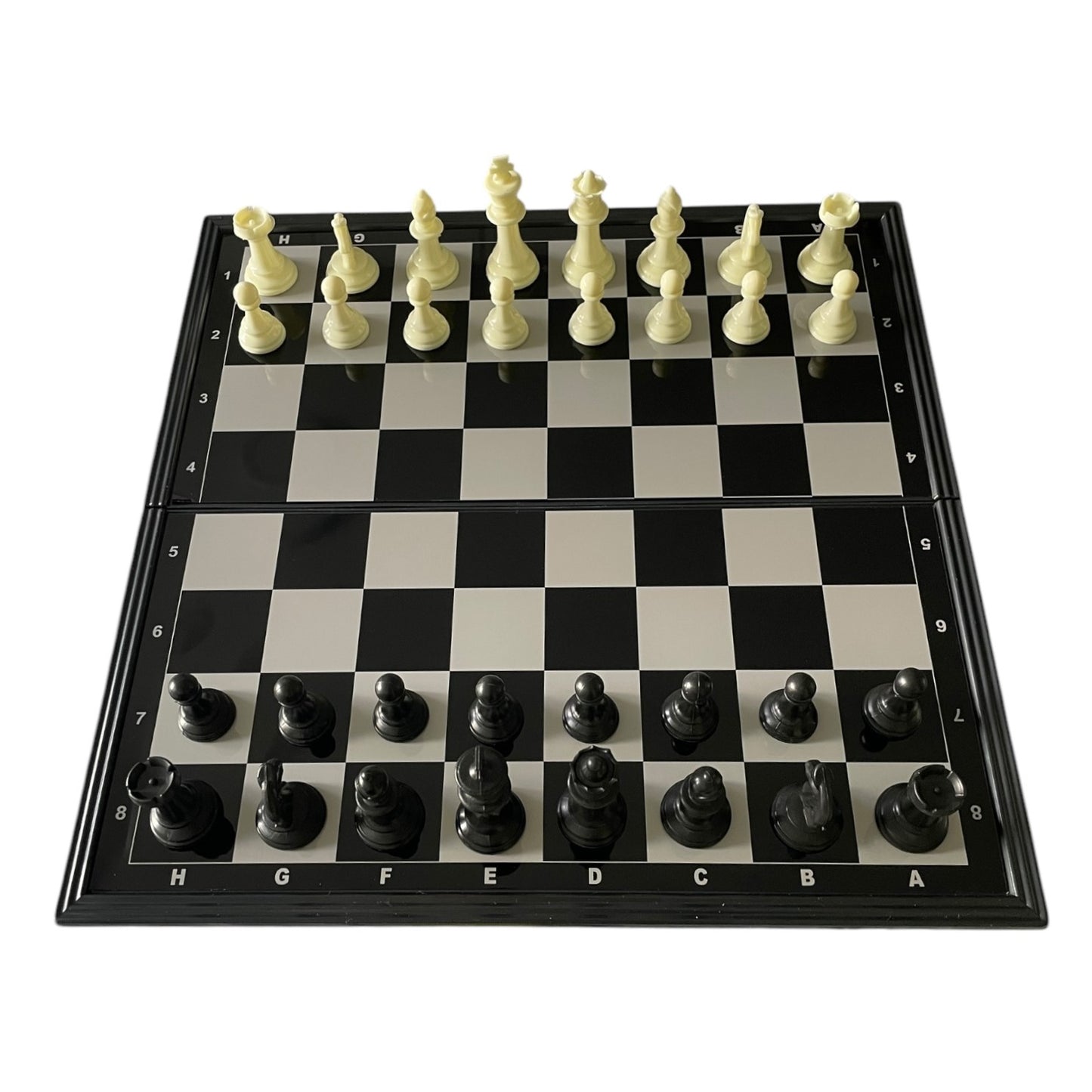 Joc sah magnetic, tabla alb/negru, 30x30 cm, 32 piese incluse - EAN 5941944424086