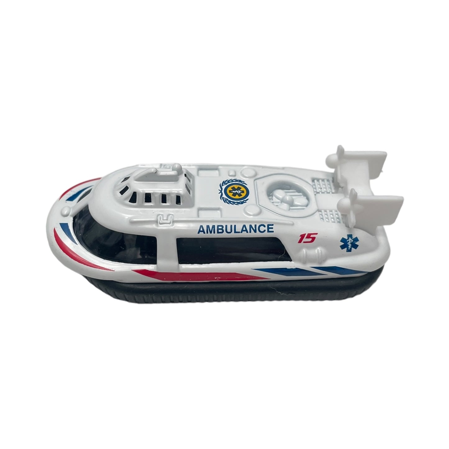 Set 5 mașini intervenție Super Power, scară 1:64, alb - EAN 0634474672991