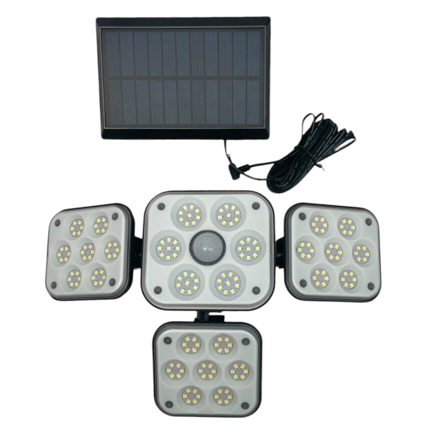 Lampa solară de exterior, 292 LED-uri, senzor, 5500K, IP65, telecomandă 🔳 6972545606204
