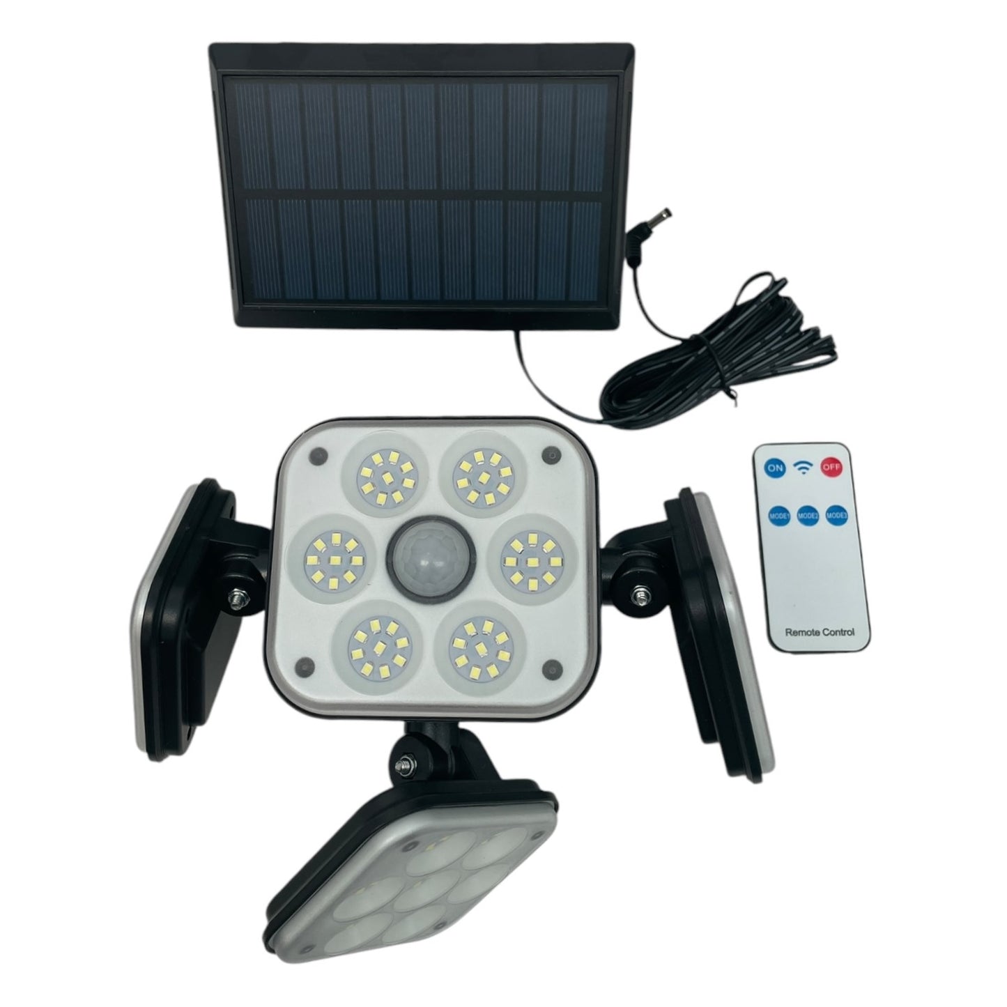 Lampa solară de exterior, 292 LED-uri, senzor, 5500K, IP65, telecomandă 🔳 6972545606204