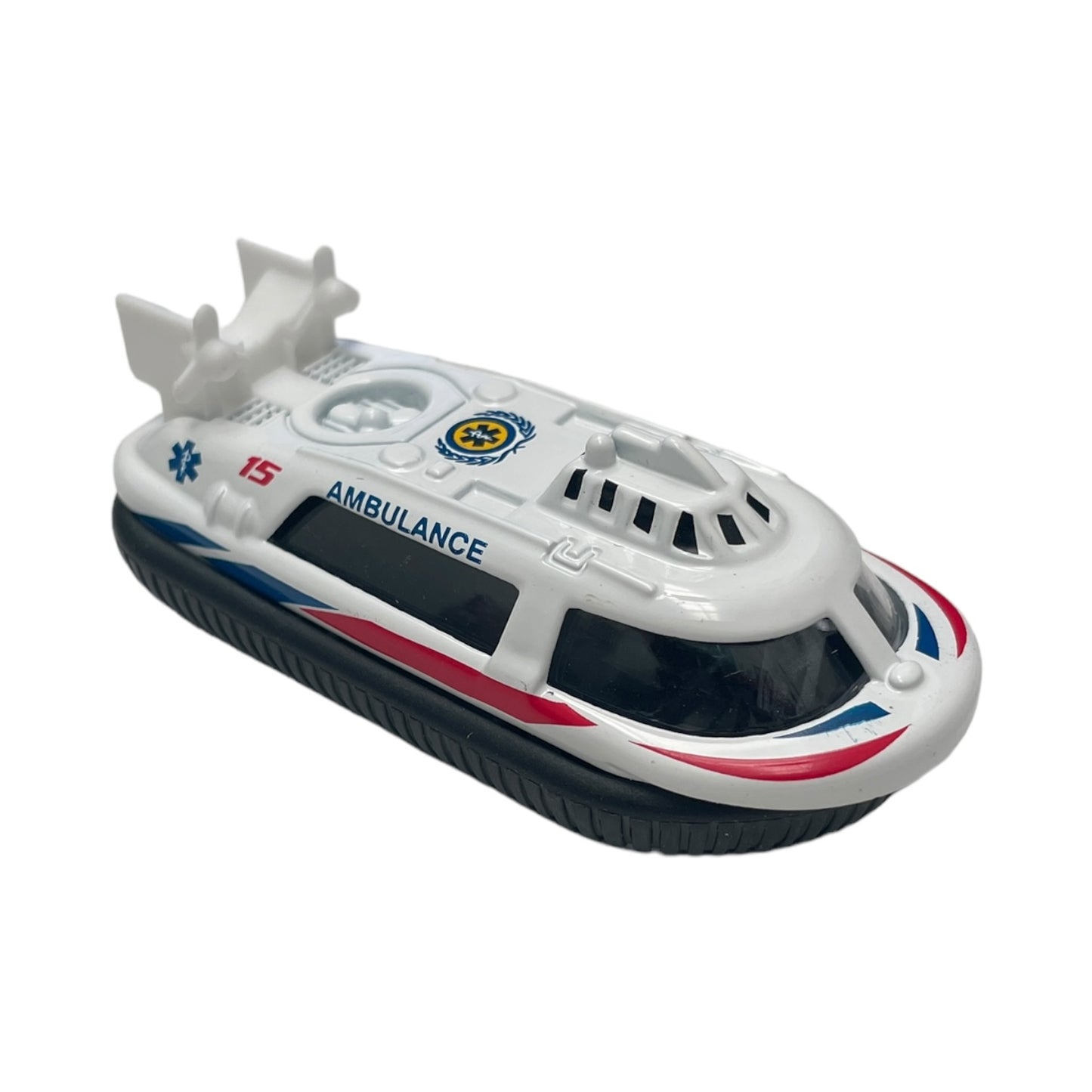 Set 5 mașini intervenție Super Power, scară 1:64, alb - EAN 0634474672991