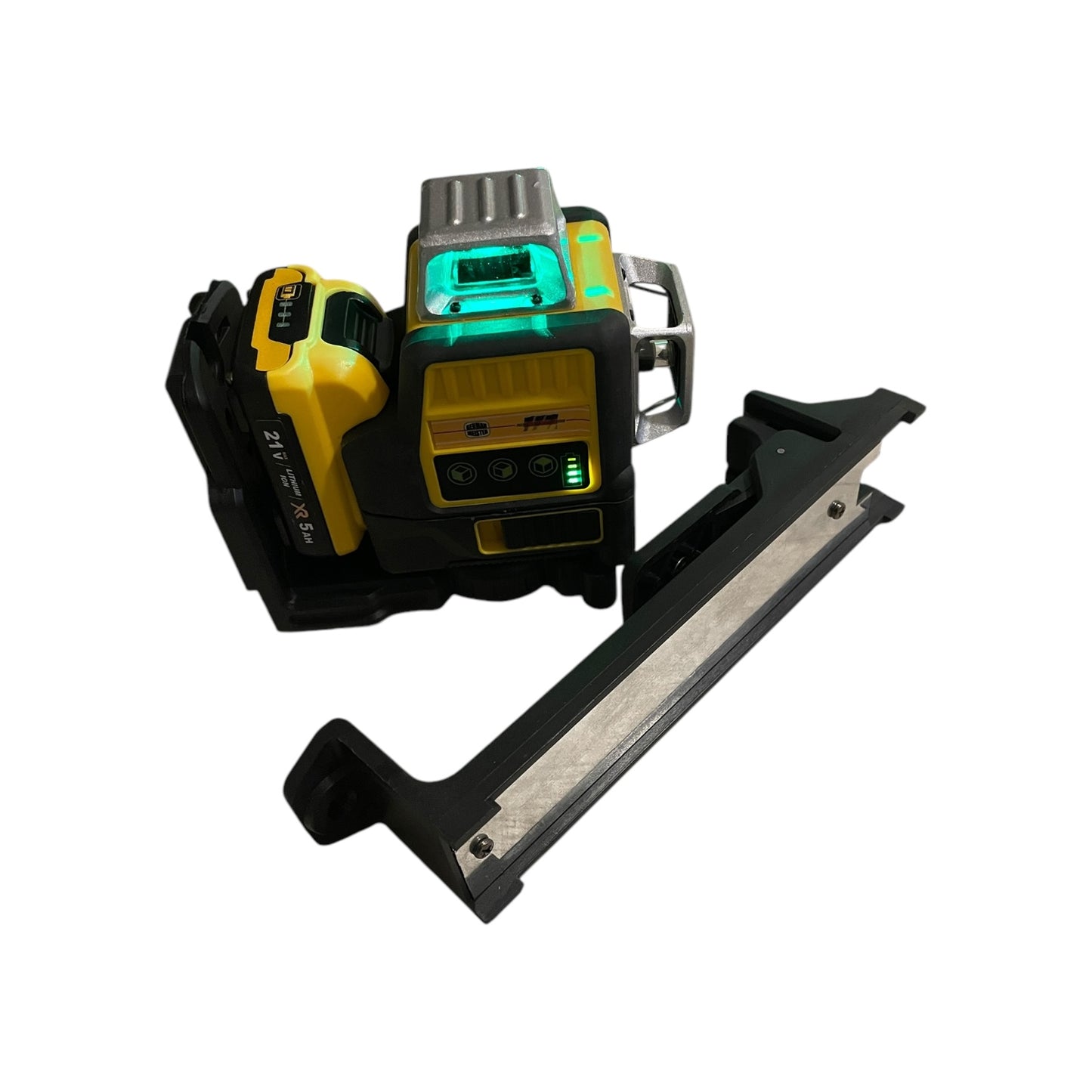 Nivela laser 4D German Meister, 16 linii, 360 grade, laser verde, 21V 5Ah 🔳5941944375289