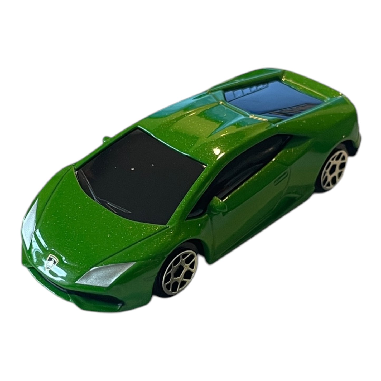 Model RMZ City Huracan Coupe, Die Cast Collection, scara 1:64, verde metalizat 🔳0634474673400