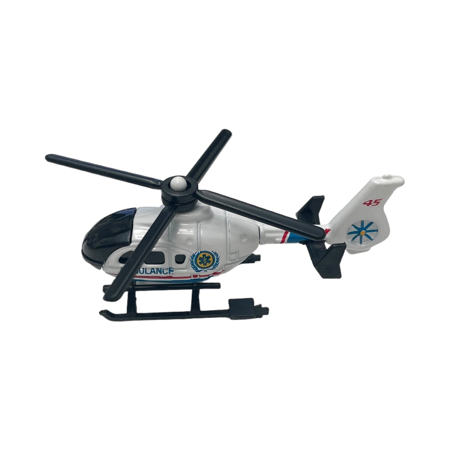 Set 5 mașini intervenție Super Power, scară 1:64, alb - EAN 0634474672991