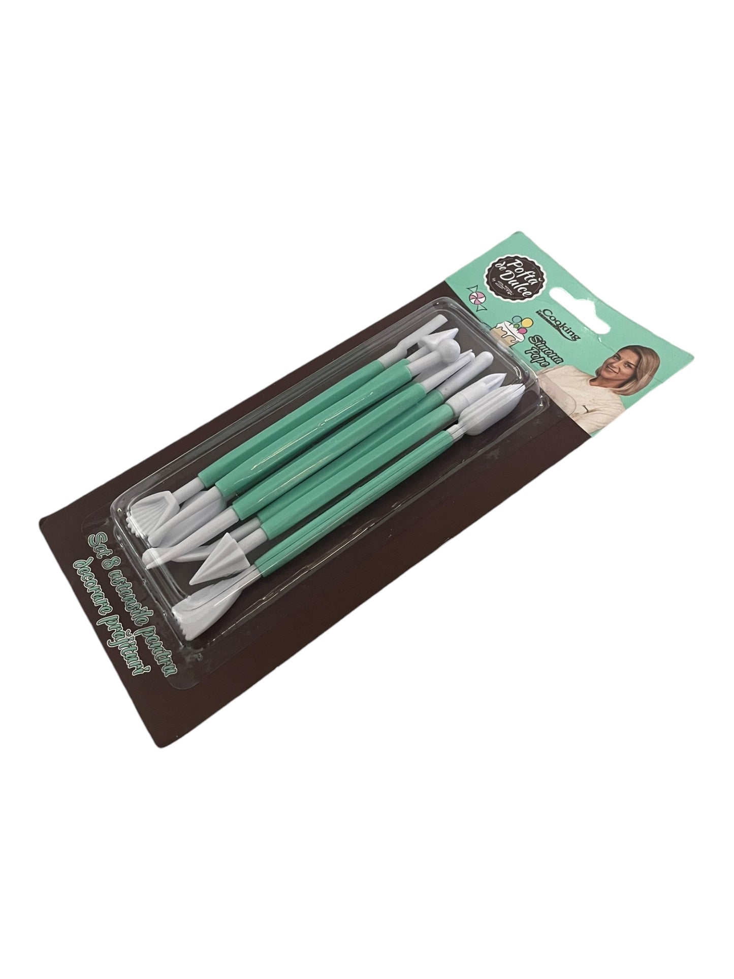 Set 8 ustensile decorare prăjituri, accesorii practice pentru bucătărie 🔳 5949088546152