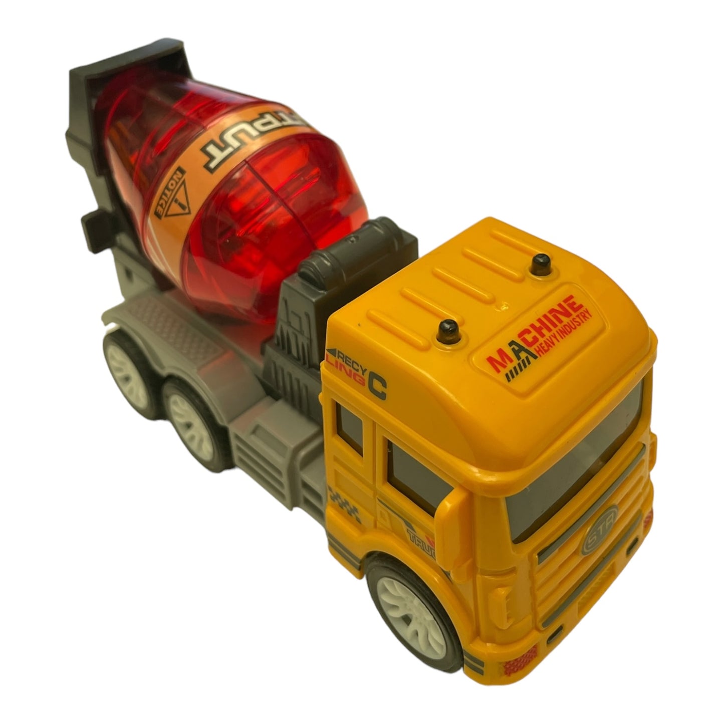Set jucării colecție, 6 mașini construcții Truck King, scară 1:43, multicolor 🔳 0634474673004