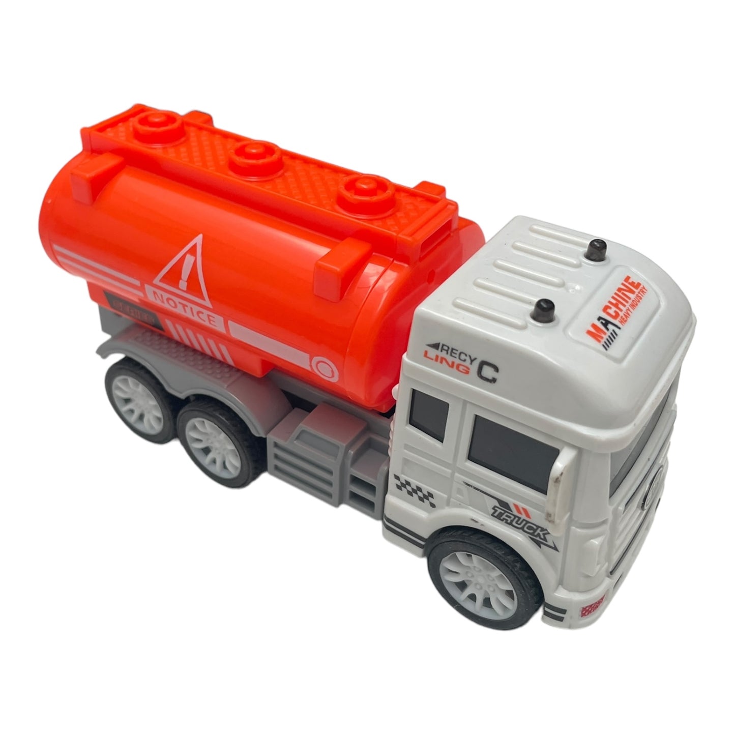Set jucării colecție, 6 mașini construcții Truck King, scară 1:43, multicolor 🔳 0634474673004