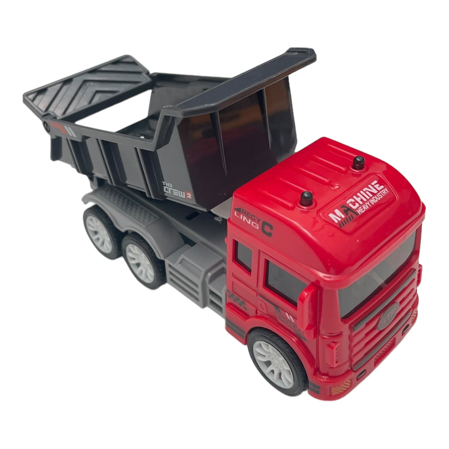 Set jucării colecție, 6 mașini construcții Truck King, scară 1:43, multicolor 🔳 0634474673004