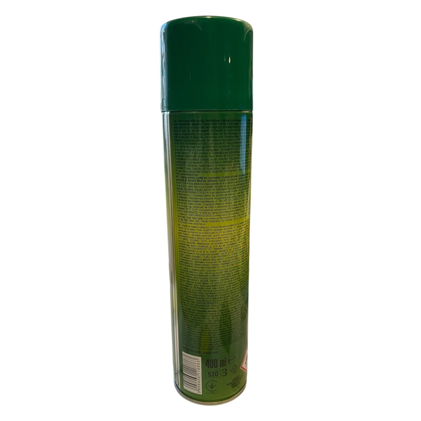 Spray curatat covoare Carpet Cleaner Well Done, 400ml, curatare rapida 🔳5998466118863