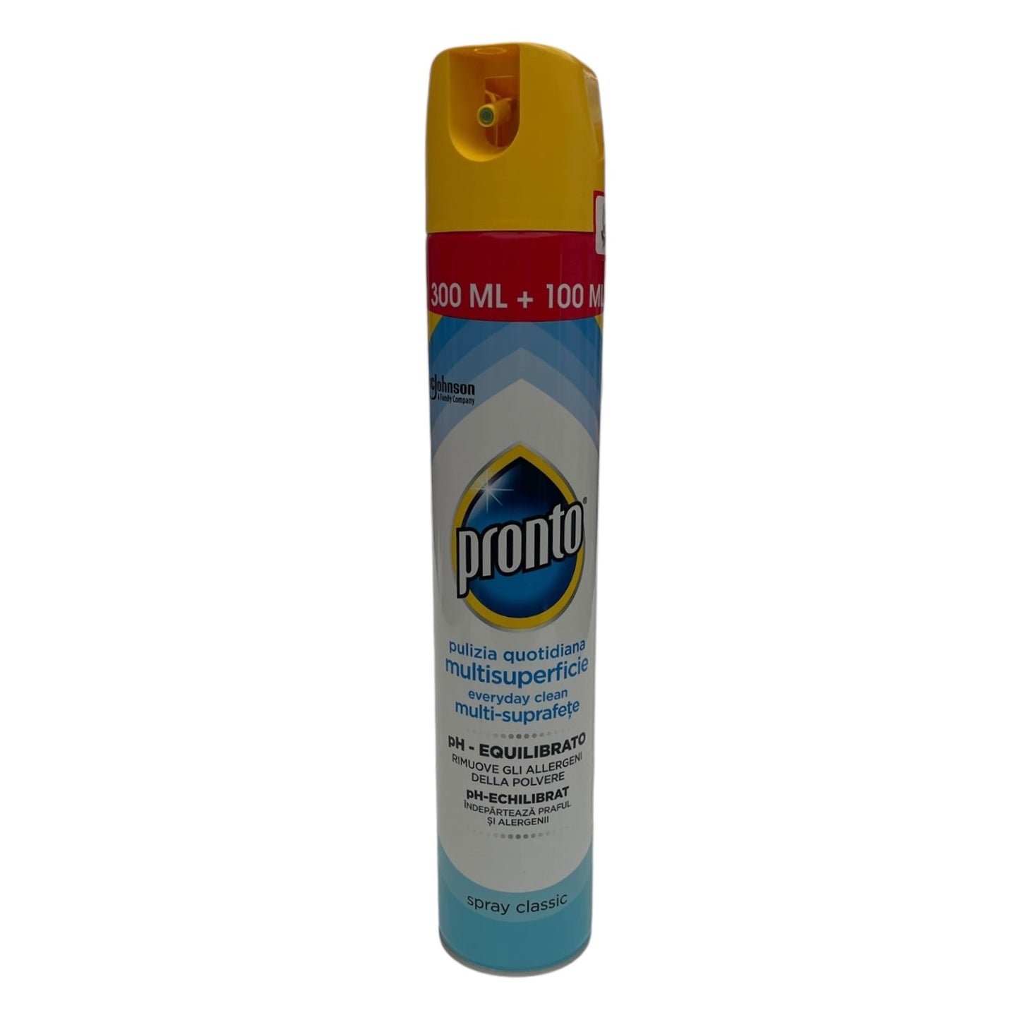 Spray multisuprafete Pronto, 300ml+100ml gratis, curatare si protectie 🔳5000204922349