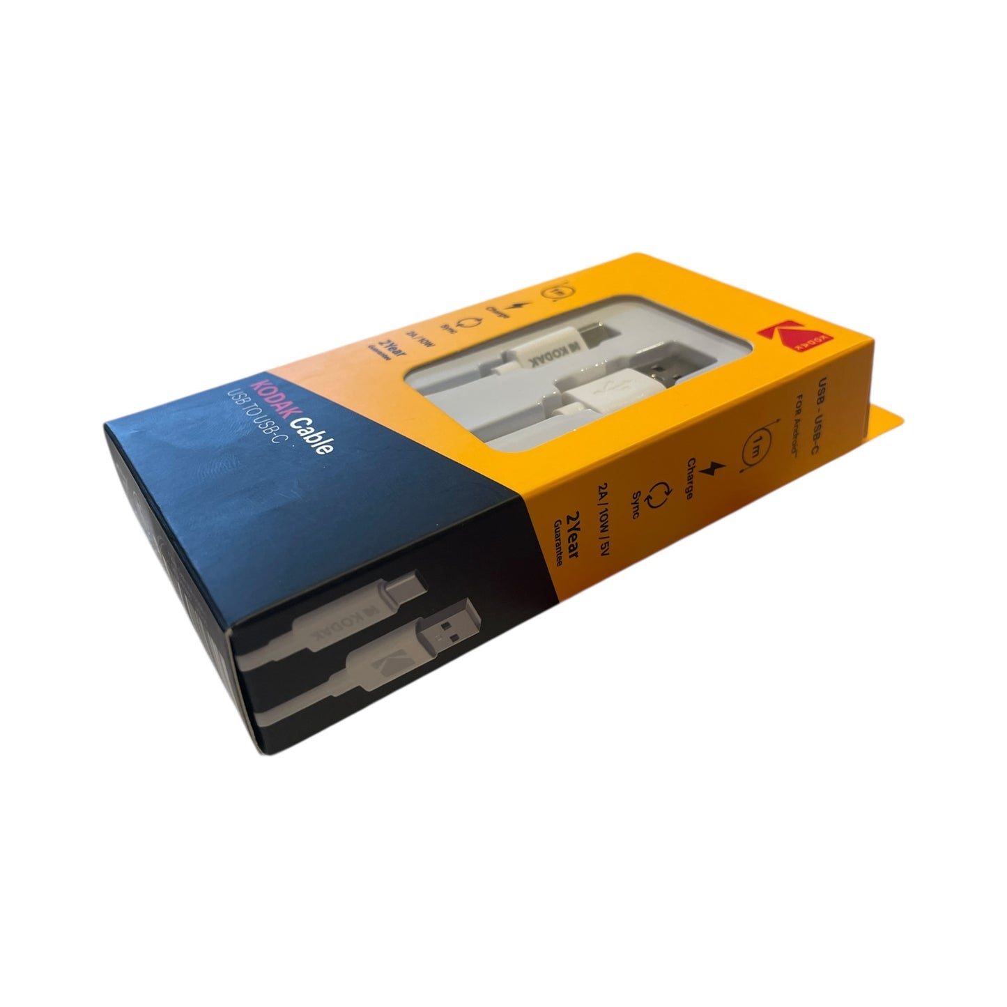 Kodak cablu de date USB la USB-C 1m 2A 10W incarcare – EAN 887930425960