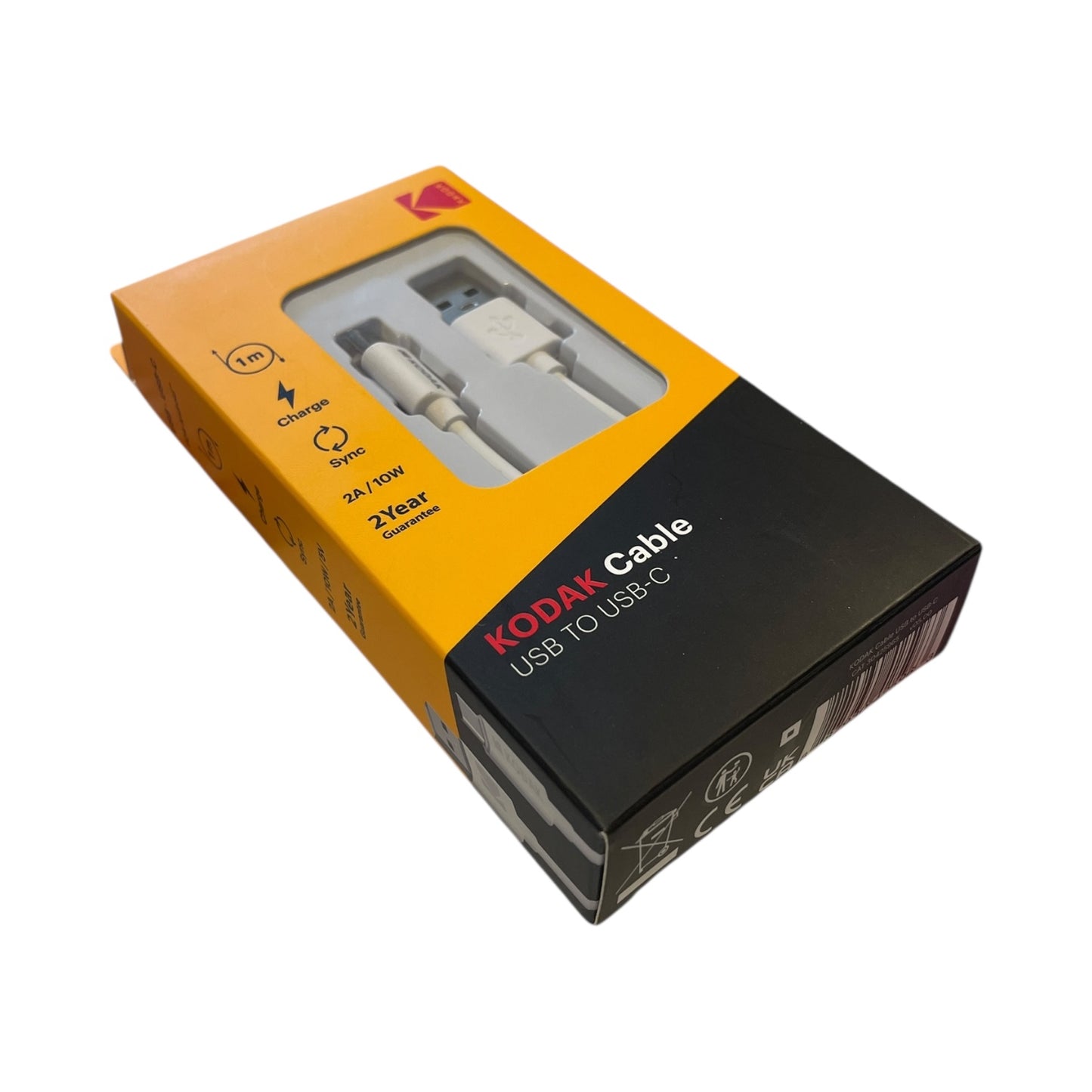 Kodak cablu de date USB la USB-C 1m 2A 10W incarcare – EAN 887930425960