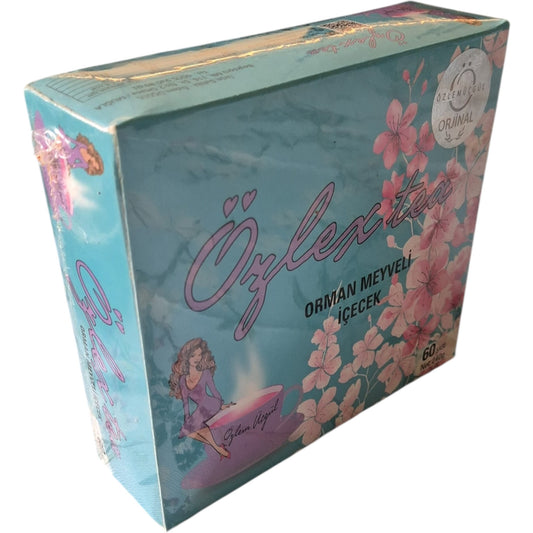 Ceai de slabit detox Ozlex cu aroma de fructe de padure 60 plicuri x 4 grame