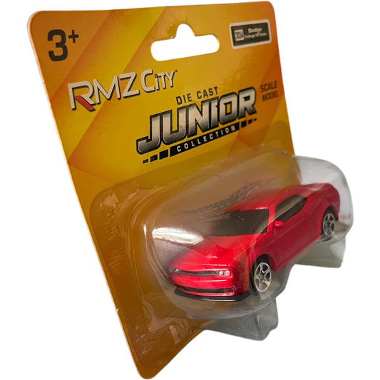 Masina jucarie Dodge Challenger, metal, rosu, scara 1:64 - EAN 0634474673721
