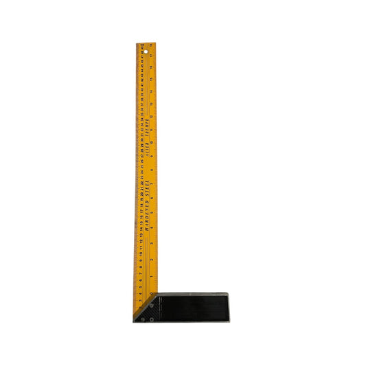 Echer metalic tamplarie 90° 46–50 cm, otel galben calit – EAN 0634474673974