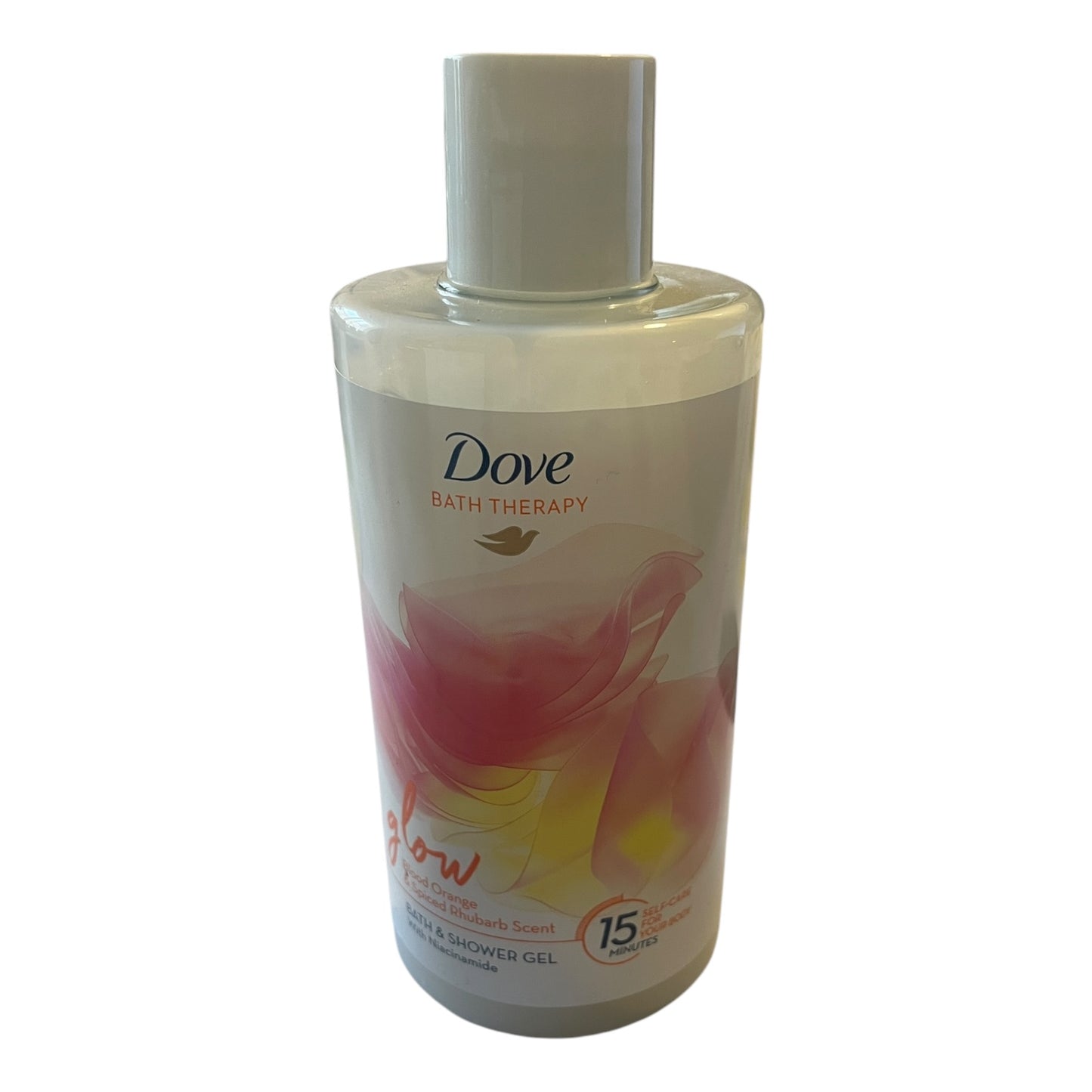 Gel de dus & baie Dove Glow, Blood Orange & Spiced Rhubarb, 400 ml 🔳 8720181296420