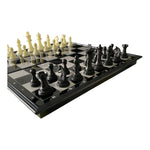 Joc sah magnetic, tabla alb/negru, 30x30 cm, 32 piese incluse - EAN 5941944424086
