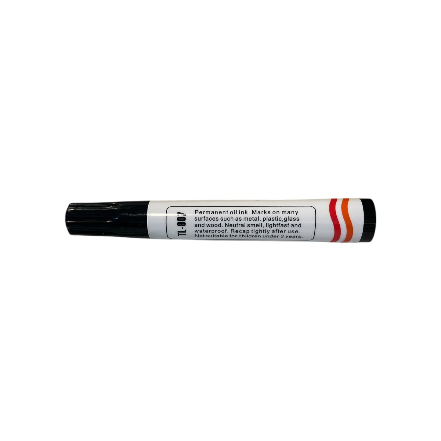 Marker permanent Touch Love TL-907, vârf rotund, negru 🔳 EAN 6954259199074