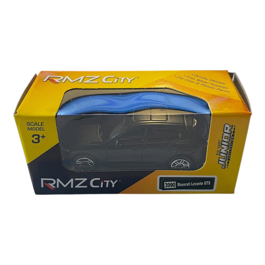 Model RMZ City Maserati Levante GTS, Die Cast Collection, scara 1:64, negru 🔳0634474673431