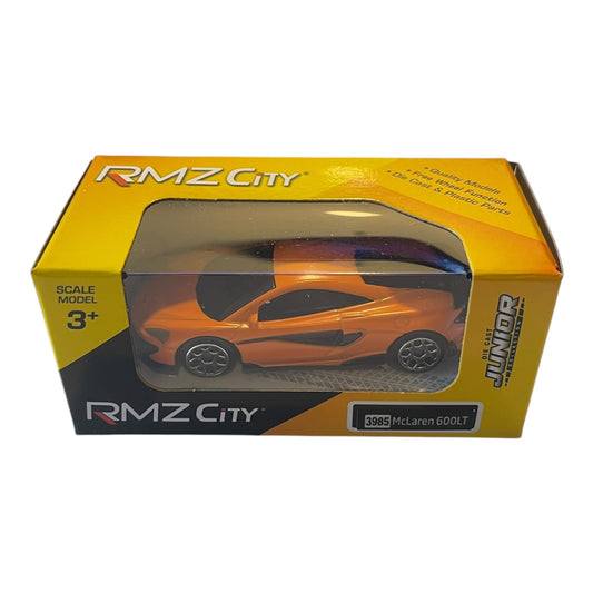 Model RMZ City McLaren 600LT, Die Cast Collection, scara 1:64, portocaliu 🔳0634474673394